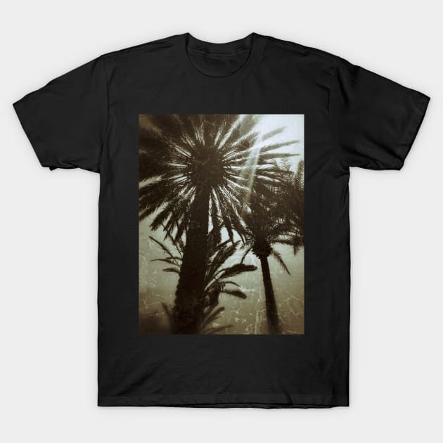 3 palm trees T-Shirt by najjanass